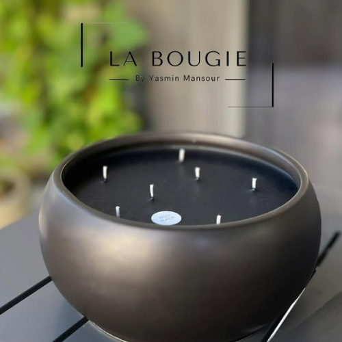 Black Ember candle